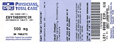 Image Of 500 mg Package Label (500mg Package Label)